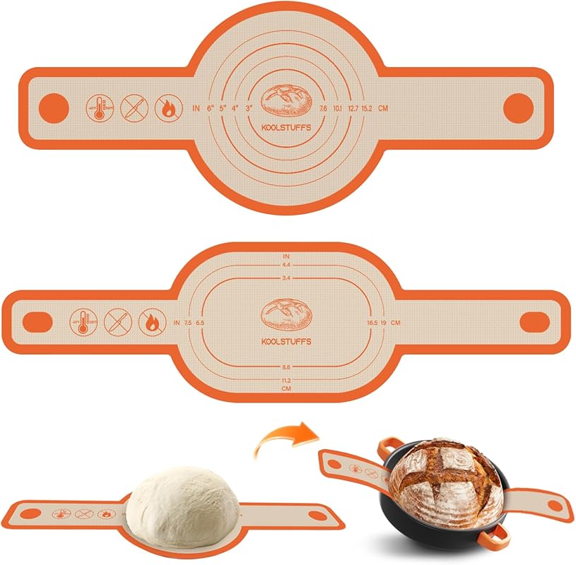 Reusable Silicone Bread Sling Dutch Oven Mats