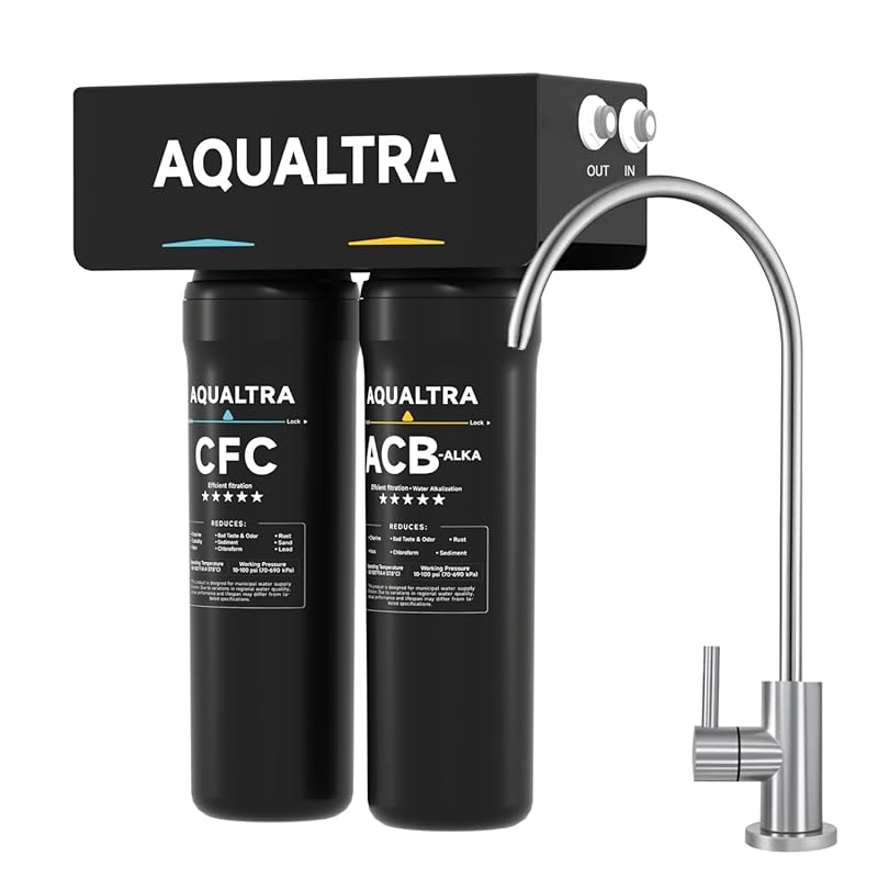 AQUALTRA USF-2F-10 Under Sink Filter System