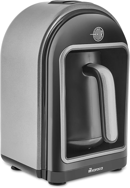 KARACA Hatır Electric Turkish Coffee Maker, 5 Cups, Ember Mode, Auto T
