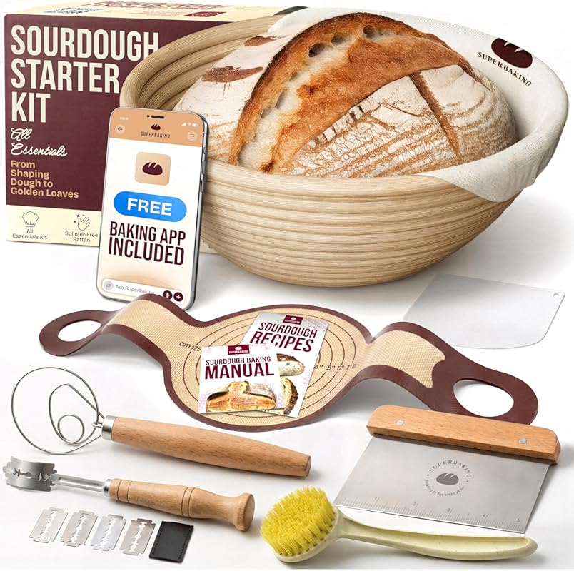 Superbaking Sourdough Starter Kit: 9
