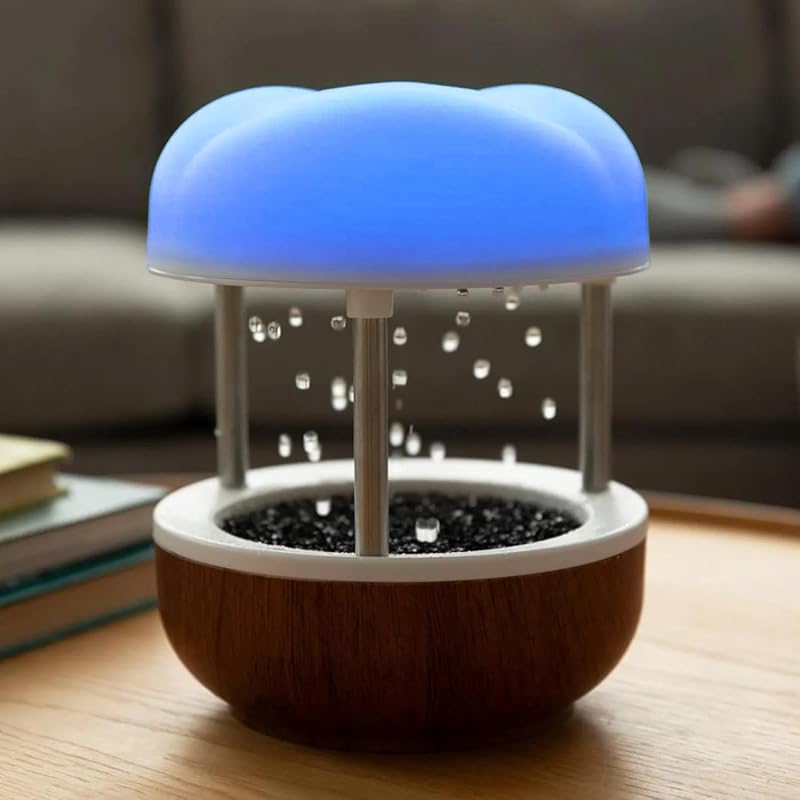 Mindsight 'Calming Cloud' Tabletop Water Fountain: Quiet, Splash Resis