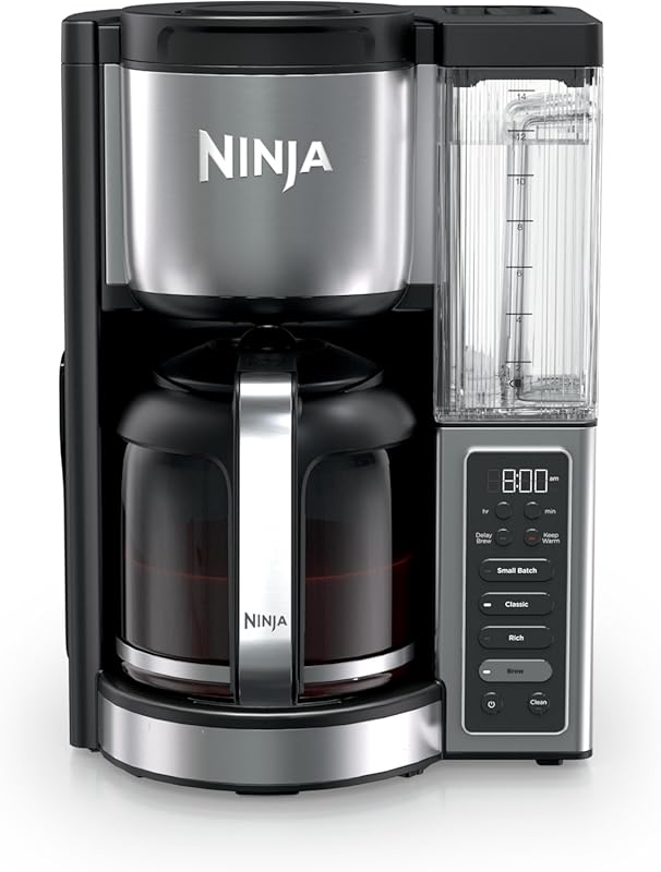 Ninja Fresh Brew CE451 Drip Coffee Maker: Programmable 14-Cup Glass Ca