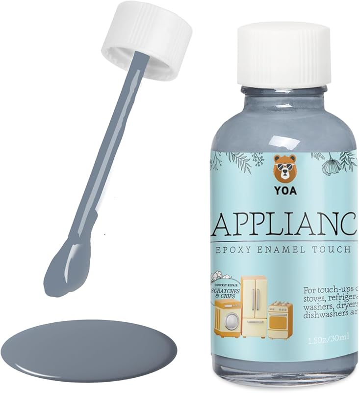 YOA Gray Multi-Purpose Touch Up Paint for Appliances, Walls, Wood & Fl