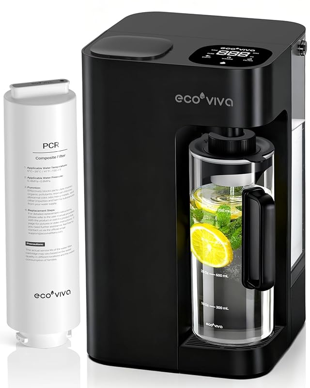 Mate 3 Countertop 8-Stage Reverse Osmosis Water Filter, Portable, No I