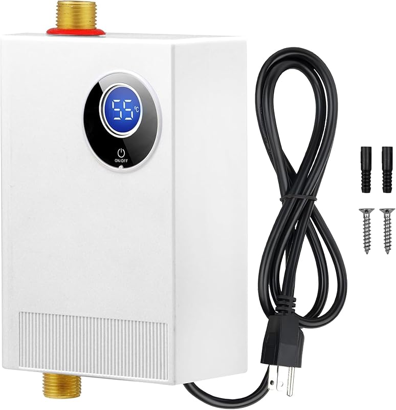 Mini Electric Tankless Water Heater 110V 3000W