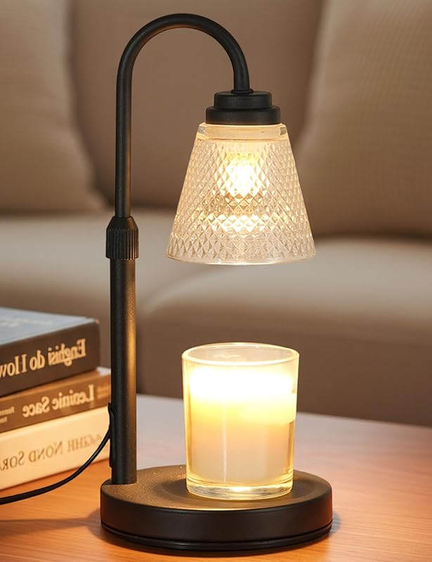 Candle Warmer Lamp with Timer & Dimmer, Electric Wax Melt Warmer for O