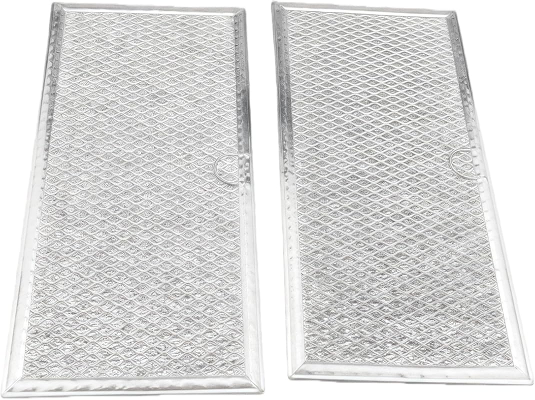 Whirlpool W10575379 Downdraft Grease Filter, 2-Pack, 12-Layer Aluminum