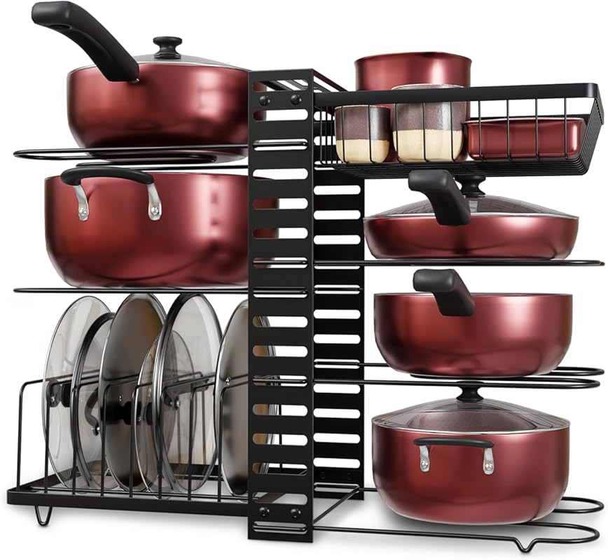 10 Best Pots & Pans Organizers: Expert Picks for a Tidy Kitchen