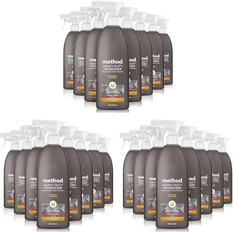 Method Heavy Duty Degreaser & Oven Cleaner, Lemongrass Scent, 28 Oz Sp