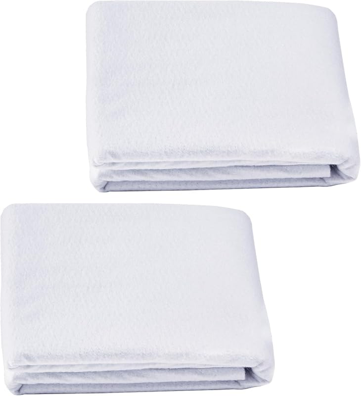 2 Pcs 45x36 Inch Heat Resistant Batting, Insulating Thermal Lining Fab