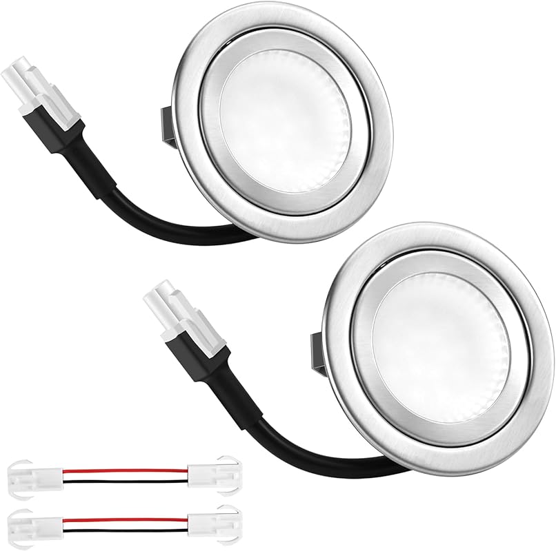 12V DC LED Range Hood Light Bulbs, 20W Halogen Replacement, 6000K Cool