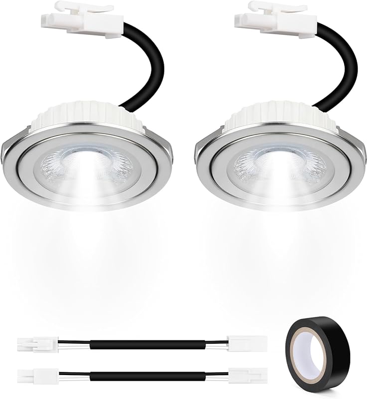 ON-E01-32 12V DC LED Range Hood Light Bulbs, 3W 6000K Cold White, Ener