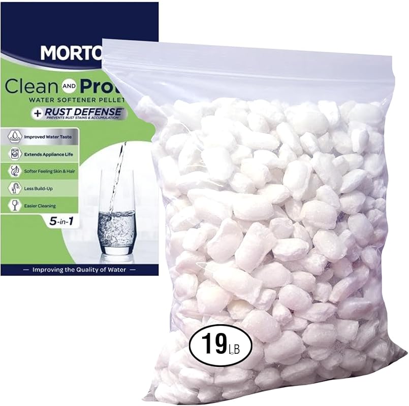 Clean & Protect 19 lb Water Softener Pellets with Rust Defense Formula