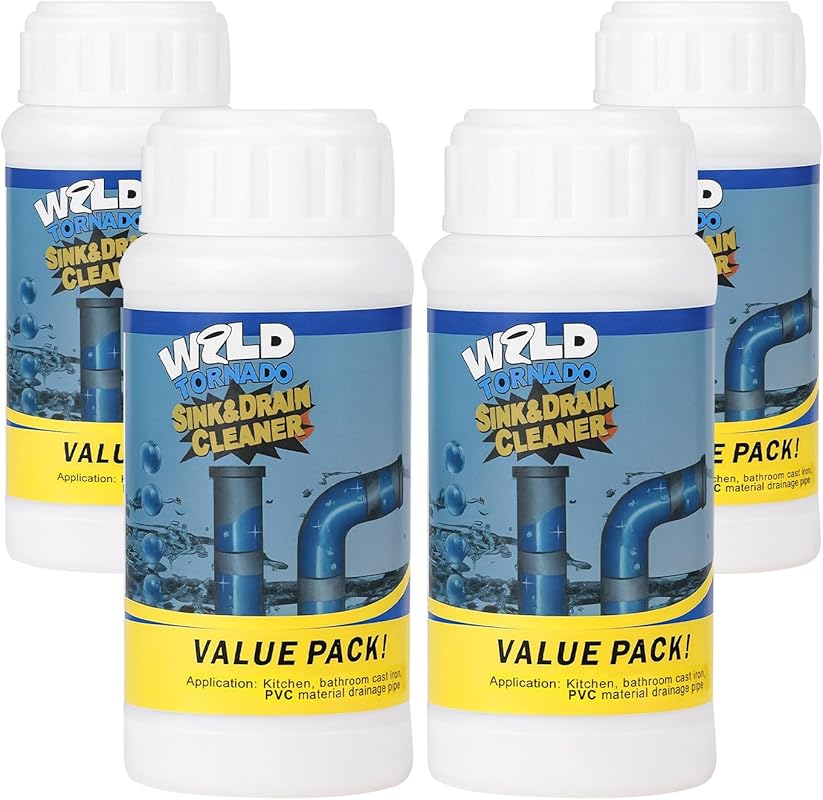 Wild Tornado Pipe Dredge Powerful Fast Foaming Sink & Drain Cleaner Po