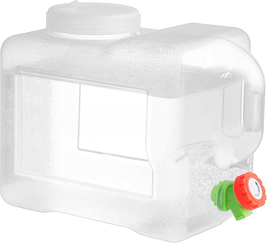 Portable 2 Gallon Fridge Drink Dispenser with Leak-Proof Spigot, BPA-F