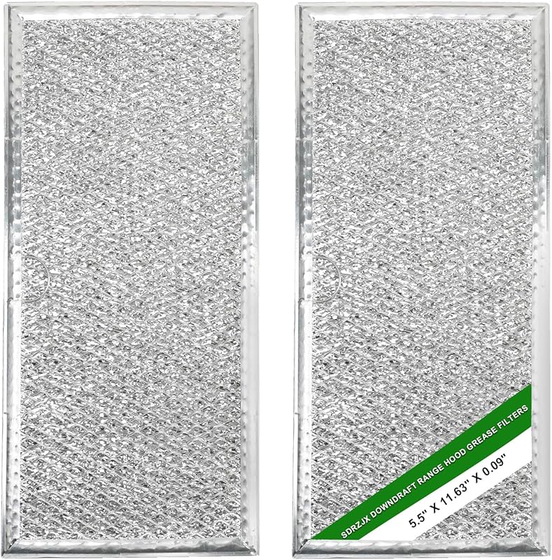 Whirlpool W10575379 Downdraft Grease Filter, 2-Pack, 5.5