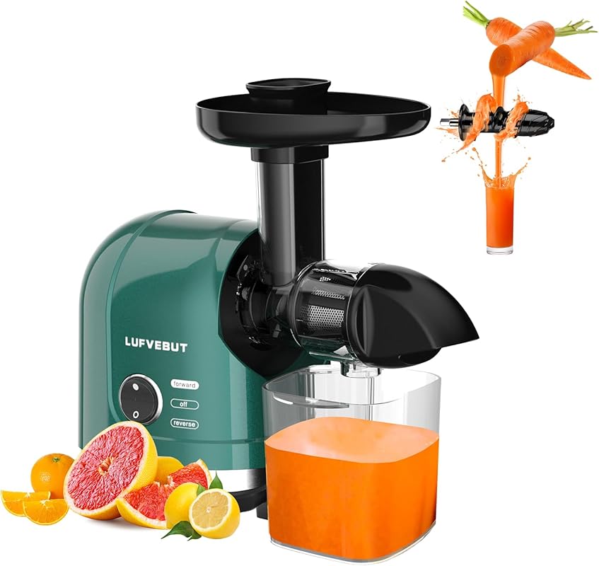 Slow Masticating Cold Press Juicer for Fruits, Vegetables & Wheatgrass