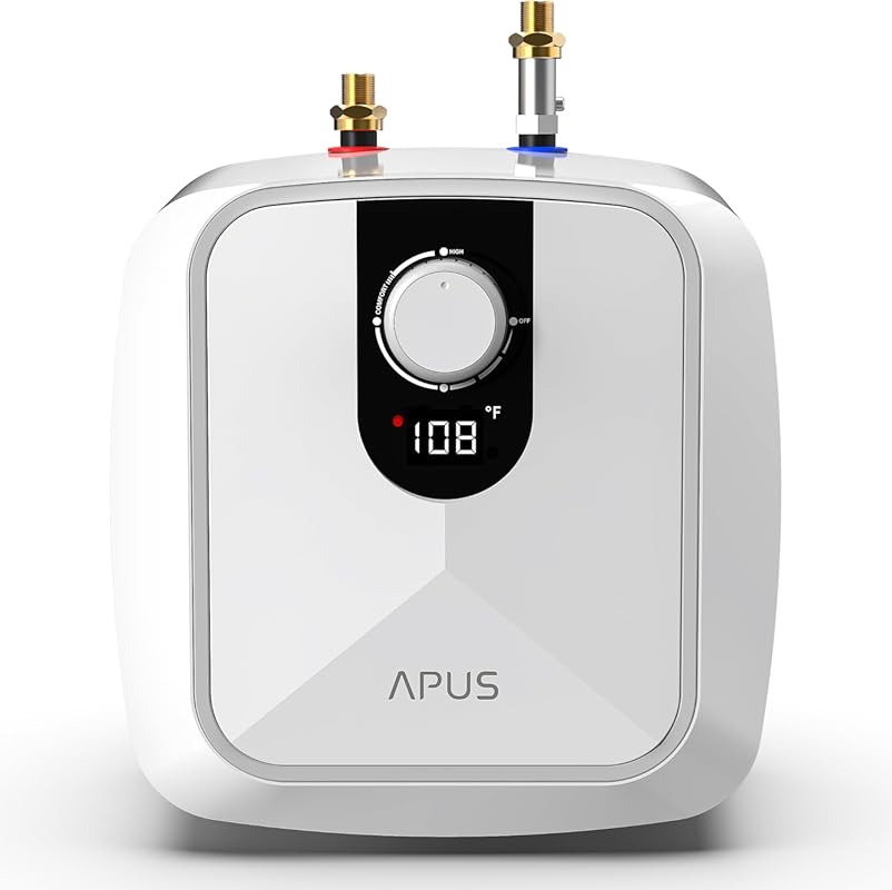 APUS 4 Gallon Electric Mini-Tank Water Heater – Under Sink Instant Hot