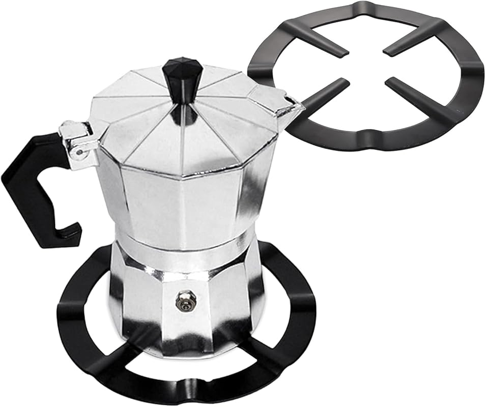 Universal Metal Gas Stove Burner Heat Diffuser Ring, 5.2-inch Flame Re