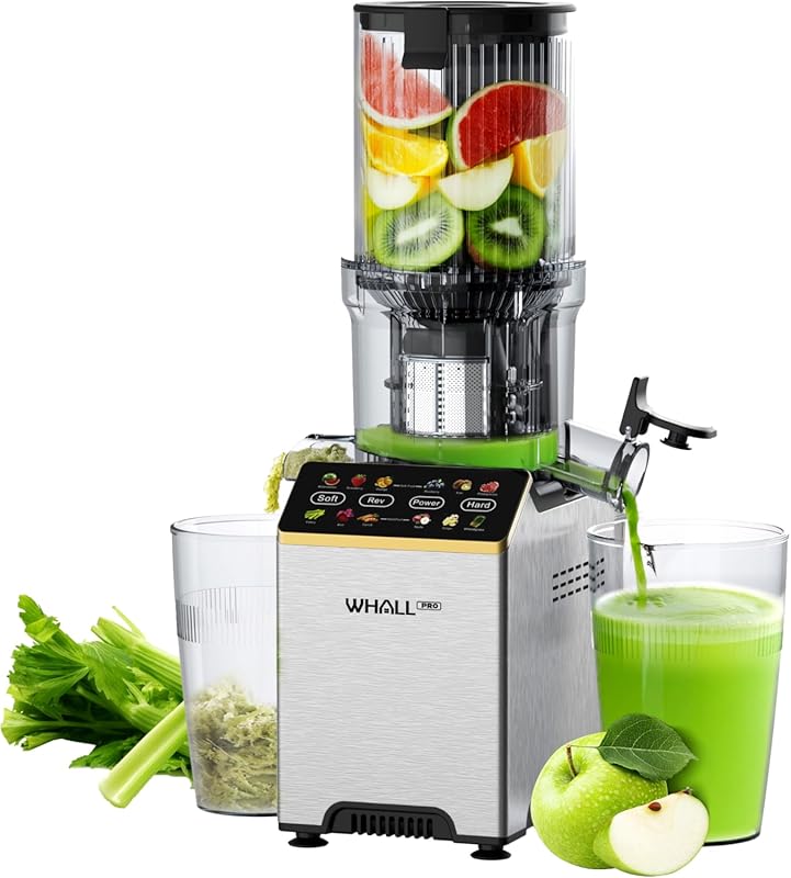 Touchscreen Cold Press Masticating Juicer, 4.5
