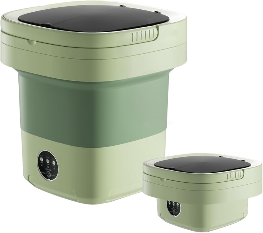 Mini Foldable Portable Washer & Dryer Combo, 16L, 3 Deep Cleaning Mode