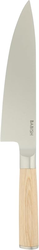 Babish 8-Inch High-Carbon German Steel Chef Knife, Razor Sharp Full-Ta