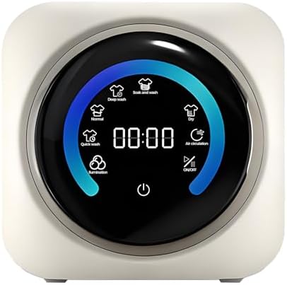 2-in-1 Portable Washer Dryer Combo, 3.5L Front Load Mini Washing Machi