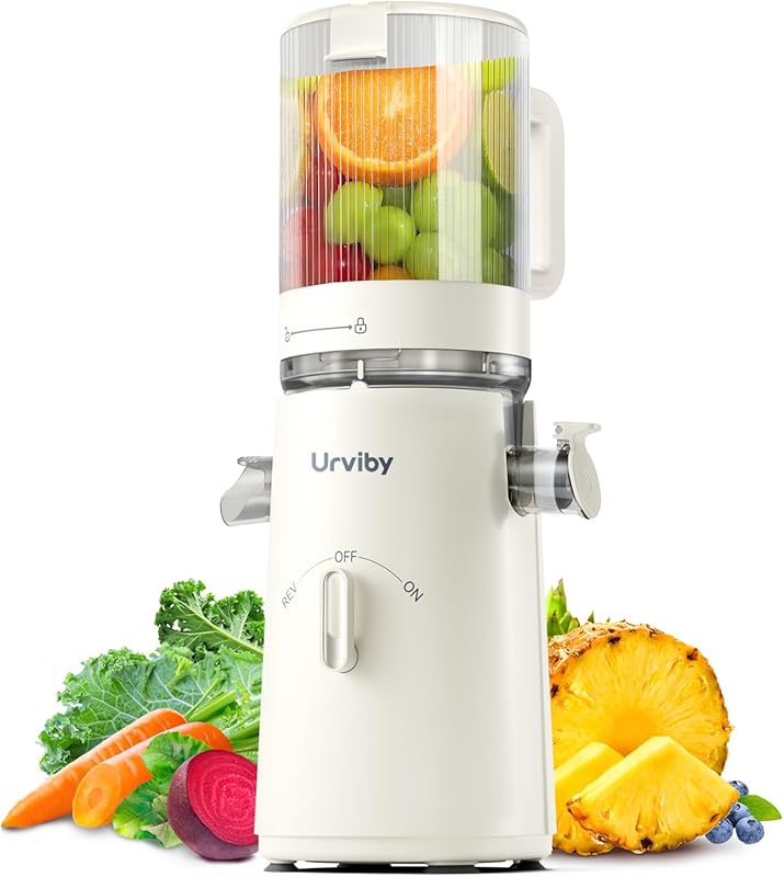 2-in-1 Cold Press Masticating Juicer, 5