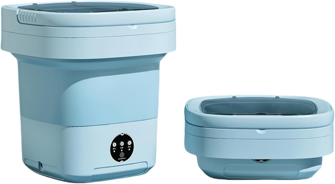 16L Upgraded Portable Foldable Mini Washing Machine for Baby Clothes, 