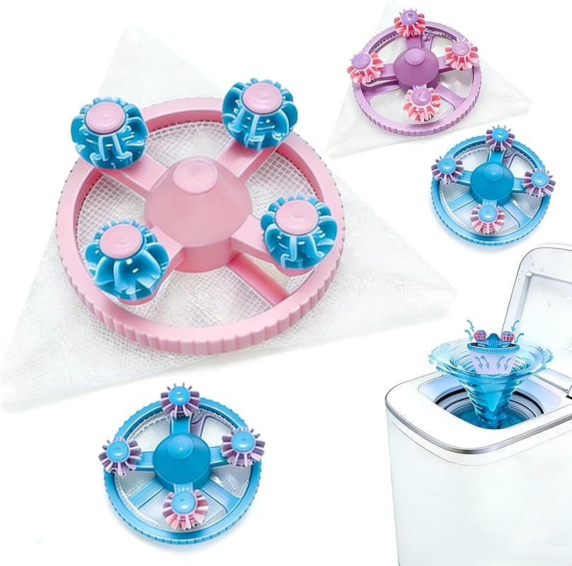 2025 Upgraded Pet Hair Remover (4-Pack) for Laundry - Washer Lint Catc