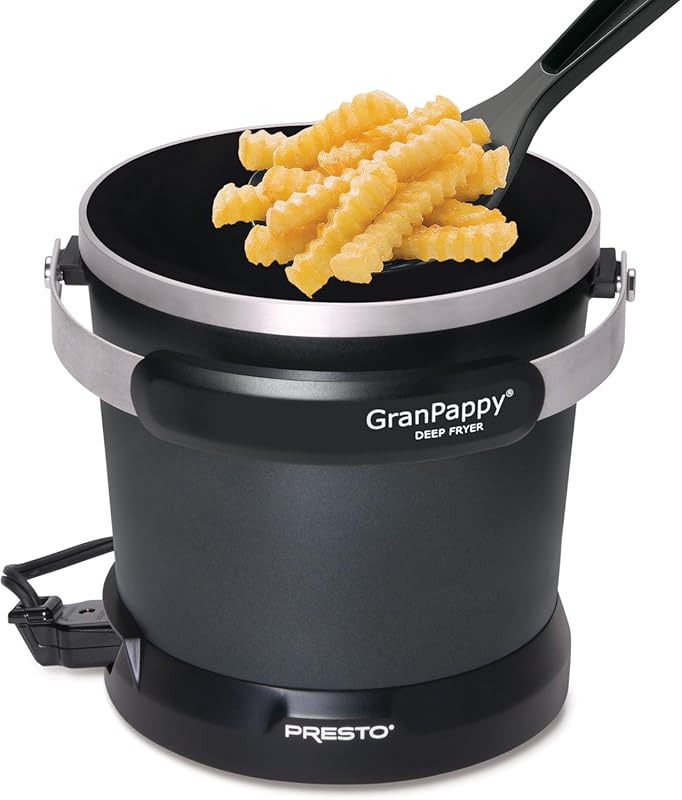 Presto GranPappy 05411 Electric Deep Fryer: Classic Design, Easy to Us