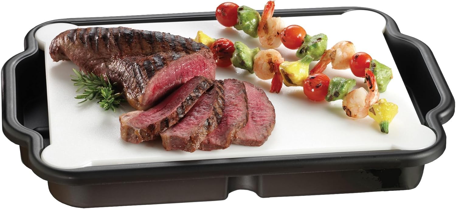 Prodyne Prep & Slice BB-16 Cutting Board – Durable Multi-Use Kitchen C