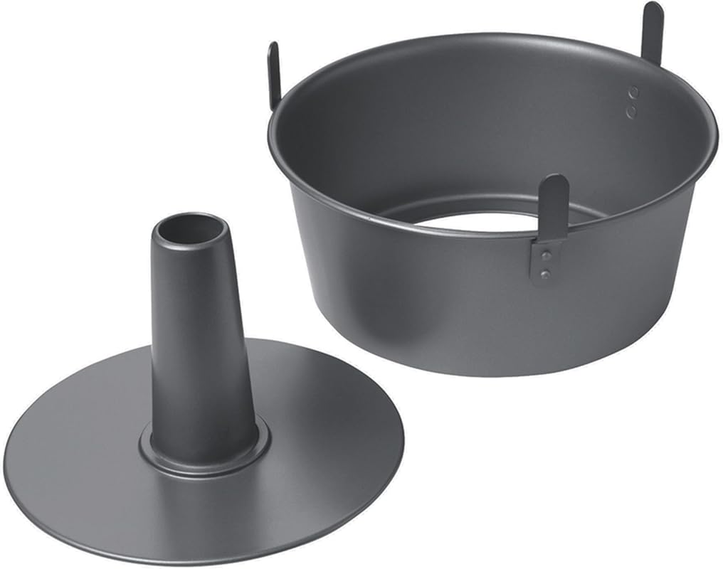 Chicago Metallic 9.5-Inch 2-Piece Nonstick Carbon Steel Angel Food Tub