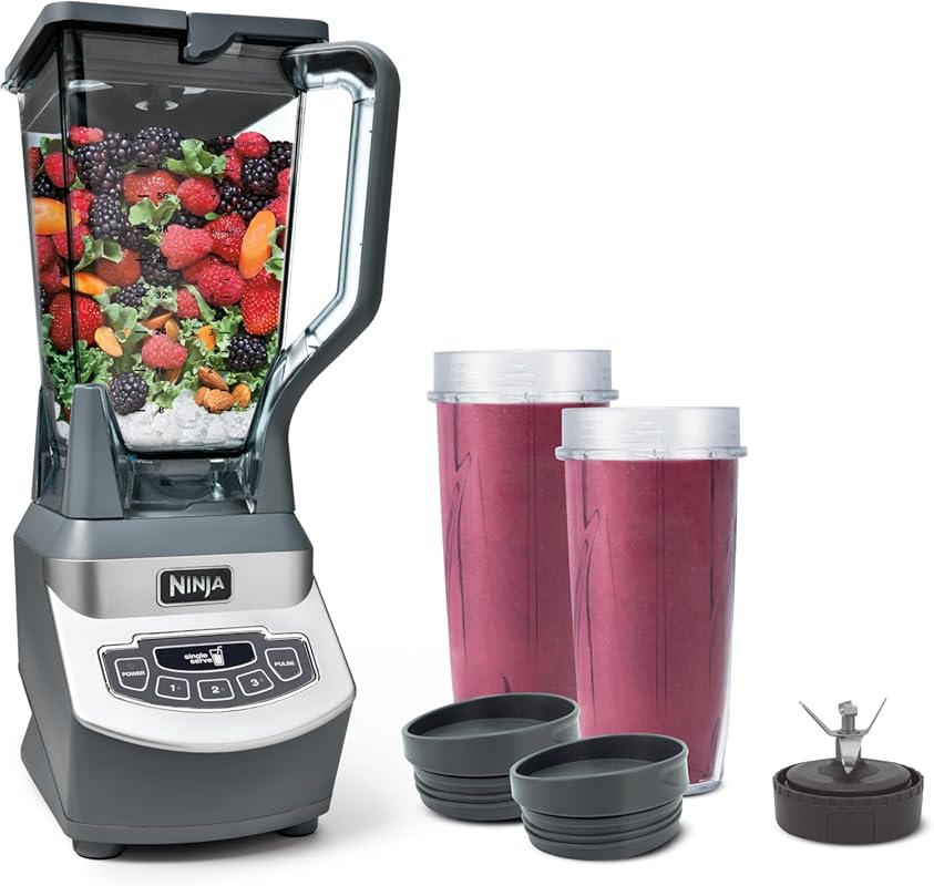 Ninja BL660 Professional 1100W Compact Blender: Smoothies, Frozen Drin