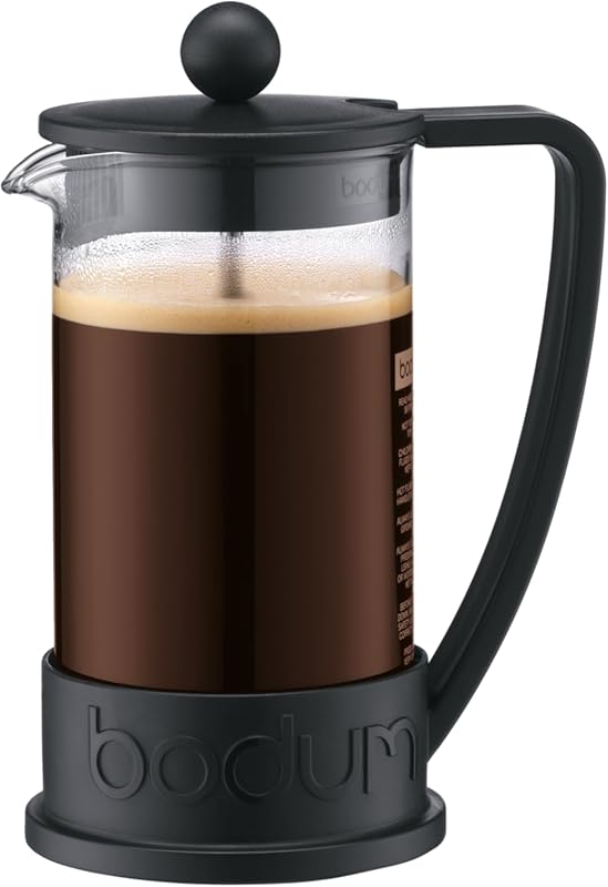 Bodum Brazil 12oz French Press Coffee Maker, High-Heat Borosilicate Gl
