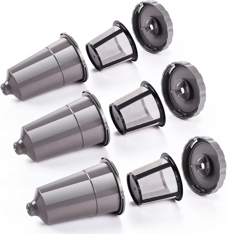 Keurig My K-Cup Reusable Coffee Filter (3-Pack), Gray, for B30-B70 Ser