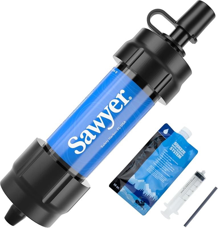 Sawyer Products Mini Water Filtration System: Lightweight & Portable F