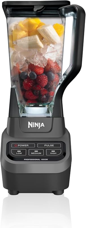 Ninja BL610 Professional 1000W Countertop Blender: Total Crushing for 