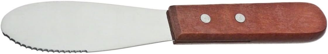 Wide Stainless Steel Spreader Kitchen Knives for Sandwiches, Butter, a