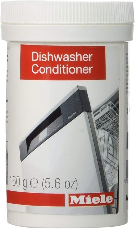Miele DishClean Dishwasher Conditioner Powder, 5.6oz Twin Pack, for Op
