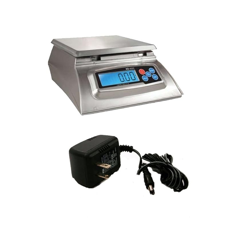 My Weigh KD-8000 Digital Food Scale, Stainless Steel, for Kitchen Baki
