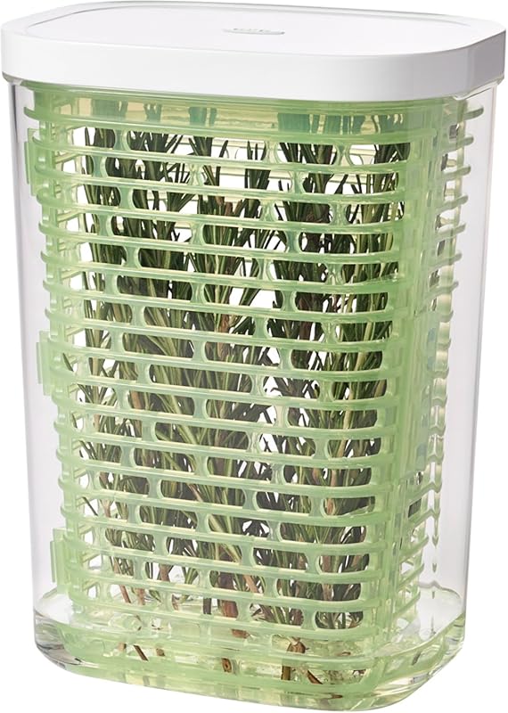 OXO Good Grips GreenSaver Herb Keeper - 2.8 QT Produce Storage for Fre