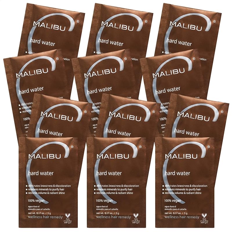 Malibu C Hard Water Wellness Remedy Treatment: Removes Deposits & Impu