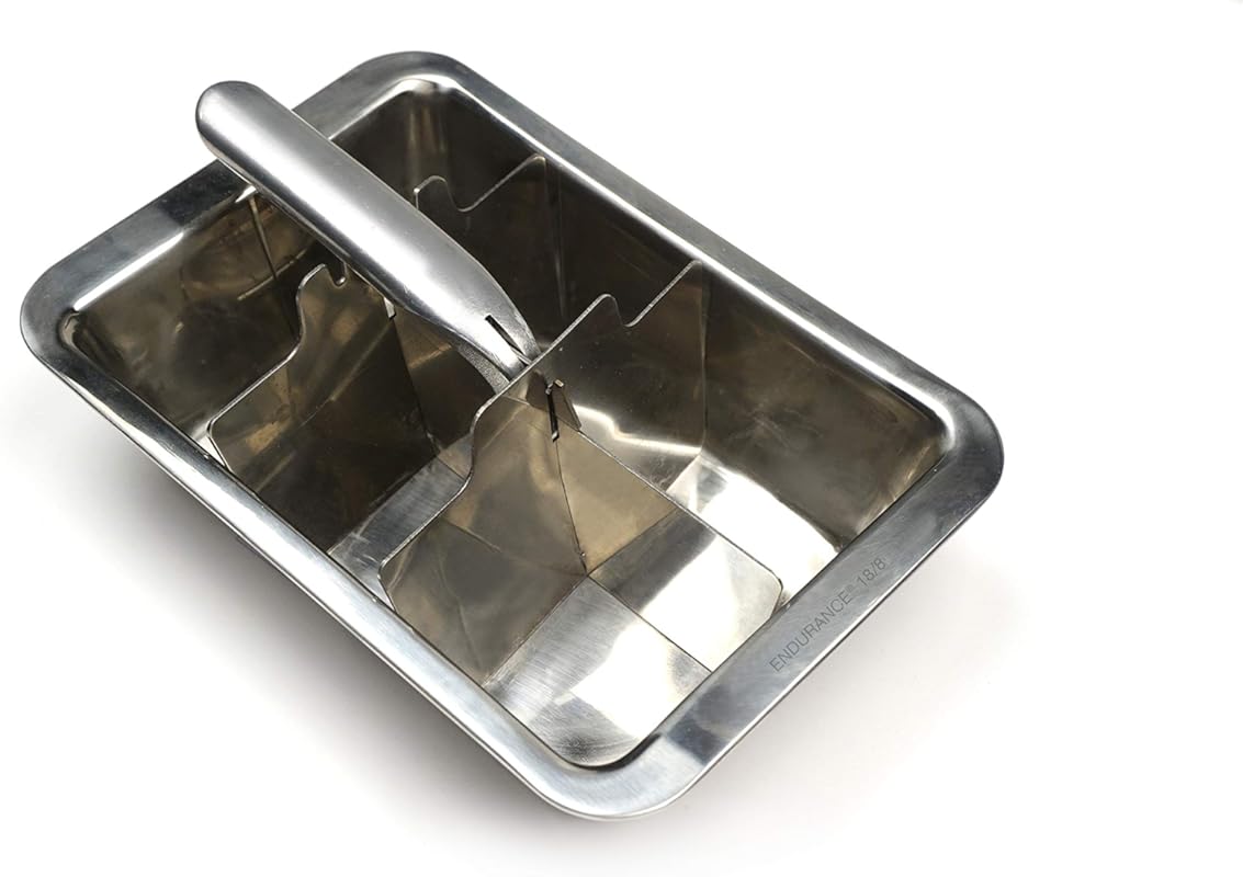 RSVP International Endurance Retro Stainless Steel Ice Cube Tray – Dis