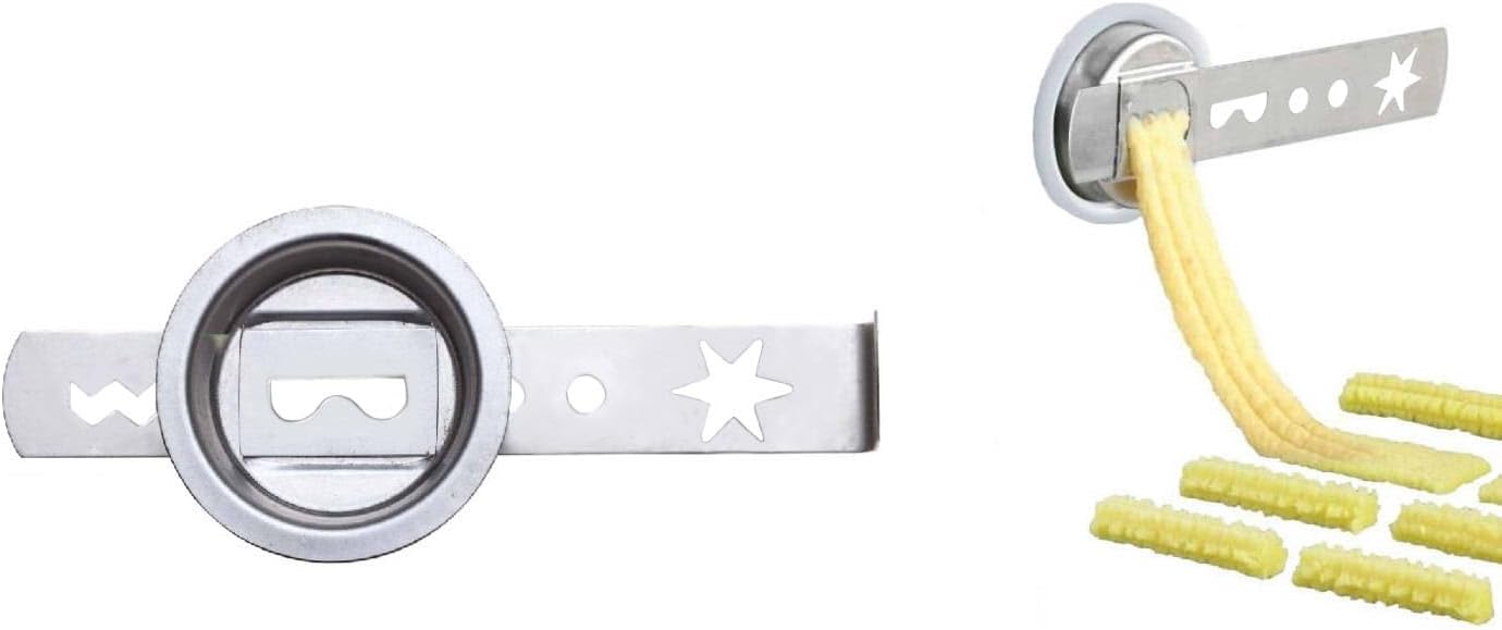 Tredoni 4-Pattern Cookie & Churros Dough Maker for Meat Mincer Attachm