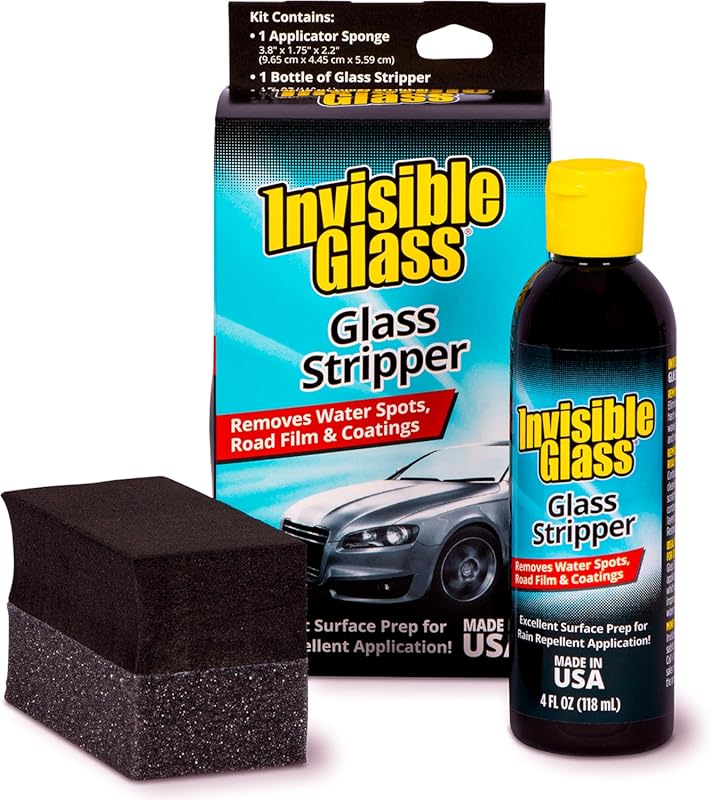 Invisible Glass 91411 Glass Stripper: Hard Water Spot Remover, Cleans 