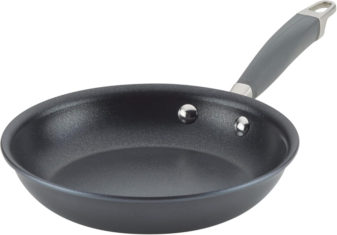 Anolon Advanced Home 8.5-Inch Hard Anodized Nonstick Frying Pan, Durab