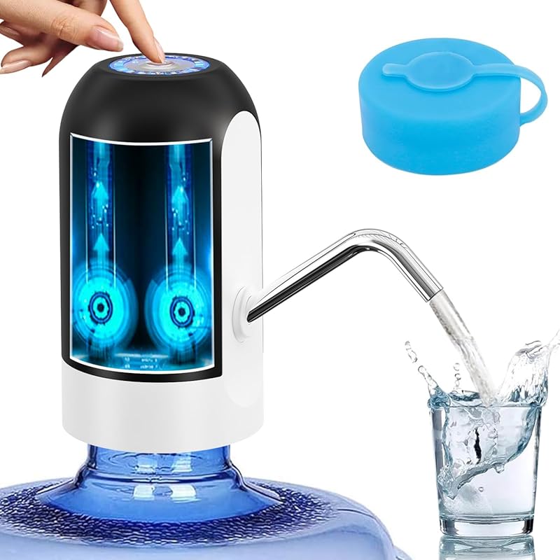 Myvision Portable Electric Water Dispenser Pump: USB Charging, Univers