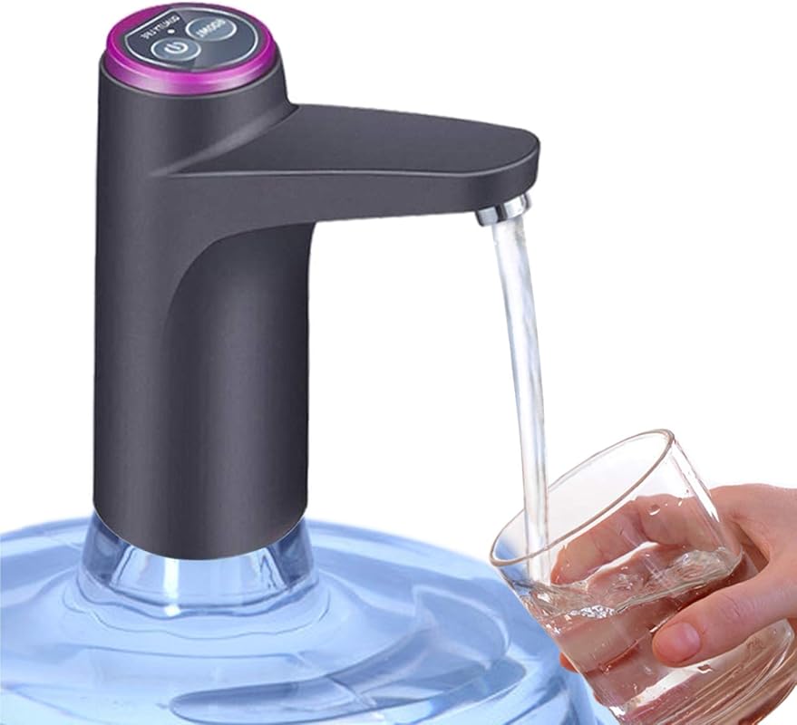 Portable Electric Water Dispenser Pump for 5 Gallon Bottles: USB Charg