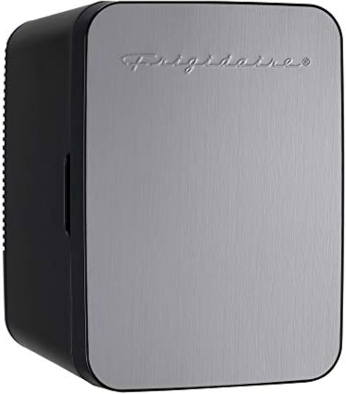 Frigidaire Portable 10L, 15-Can Mini Fridge - Brushed Stainless Rugged